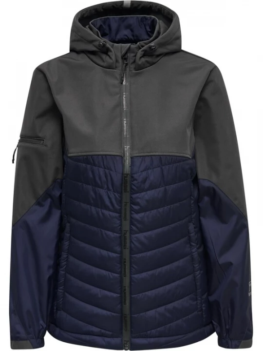 Foto van product Hummel Functionele jas 'North' navy / donkergrijs