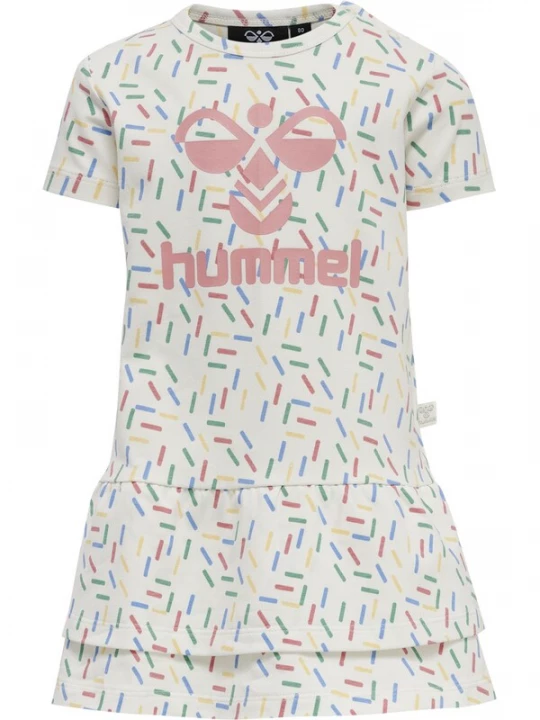 Foto van product Hummel Jurk blauw / poederroze / wit
