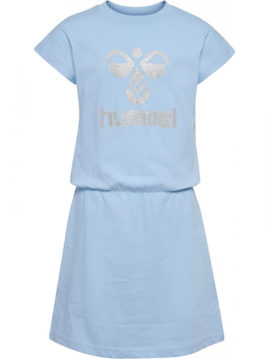 Foto van product Hummel Jurk 'FLOWY' lichtblauw / zilvergrijs