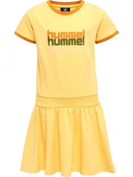 Foto van product Hummel Jurk geel / groen / oranje
