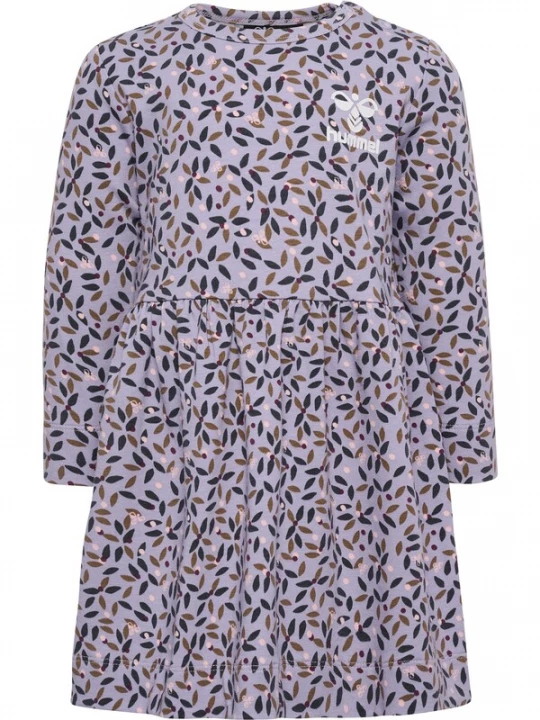 Foto van product Hummel Jurk kaki / lavendel / zwart / wit