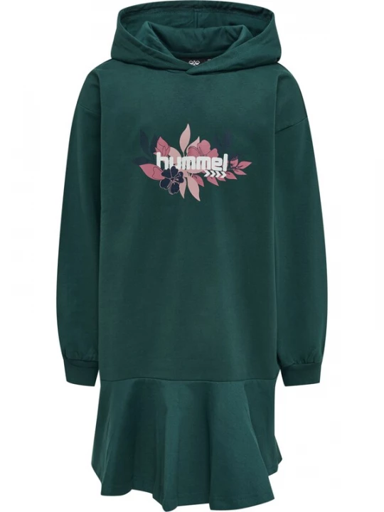 Foto van product Hummel Jurk petrol / mauve / wit