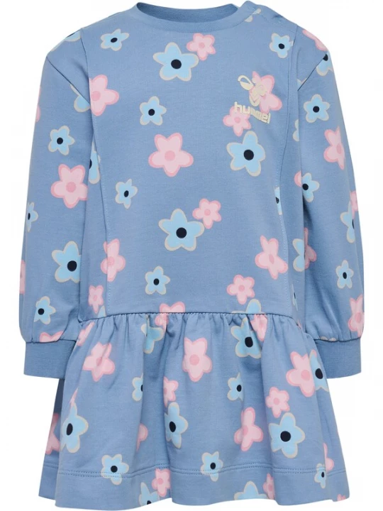 Foto van product Hummel Jurk 'Rinna' navy / smoky blue / lichtblauw / rosa