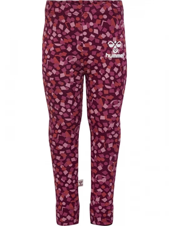 Foto van product Hummel Leggings 'Confetti' pink / rosa / rood / wijnrood