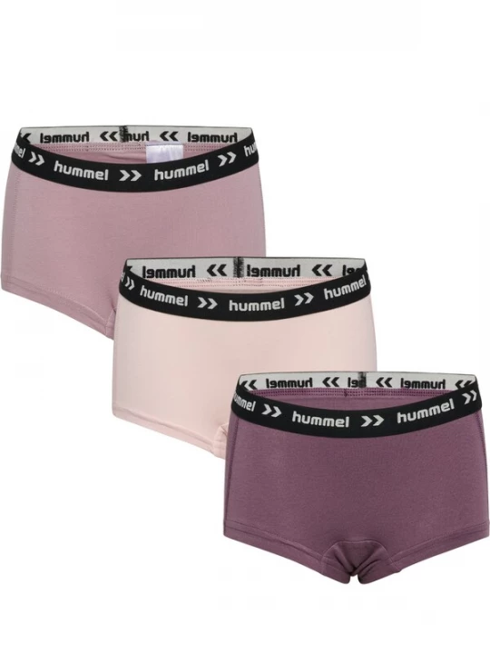 Foto van product Hummel Onderbroek 'Nala' mauve / poederroze / bordeaux / zwart