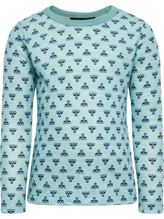 Foto van product Hummel Shirt aqua / donkerblauw