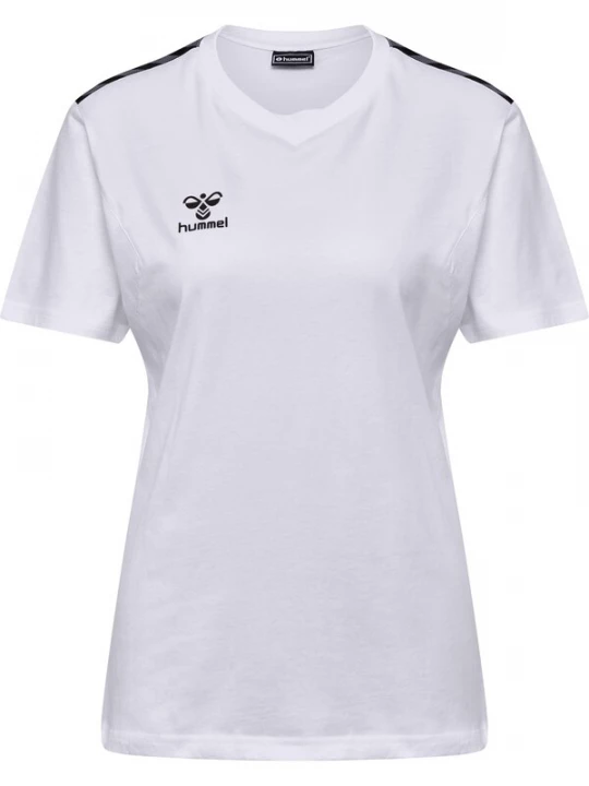 Foto van product Hummel Shirt 'Authentic CO' grijs / zwart / wit