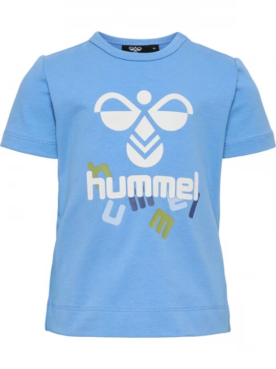 Foto van product Hummel Shirt blauw / donkerblauw / geel / wit