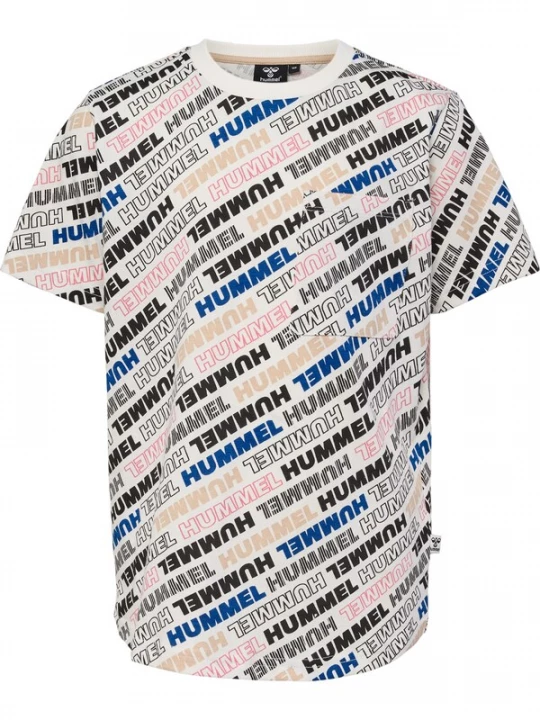Foto van product Hummel Shirt blauw / rosa / zwart / wit