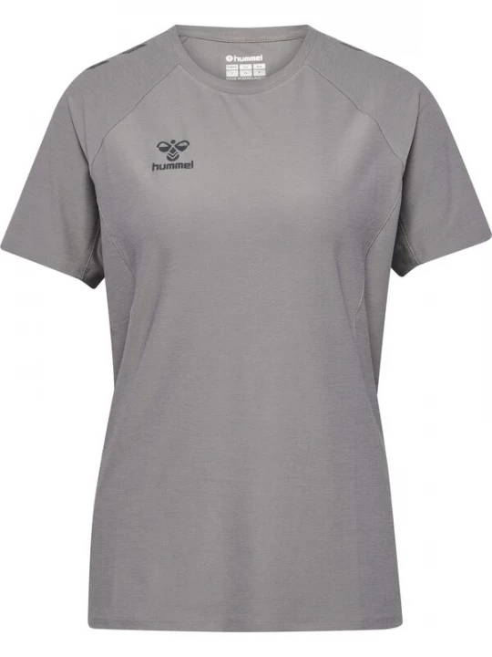 Foto van product Hummel Shirt 'Cima 2.0' stone grey / donkergrijs