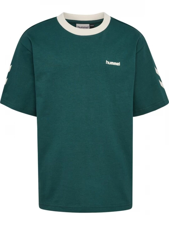 Foto van product Hummel Shirt crème / groen