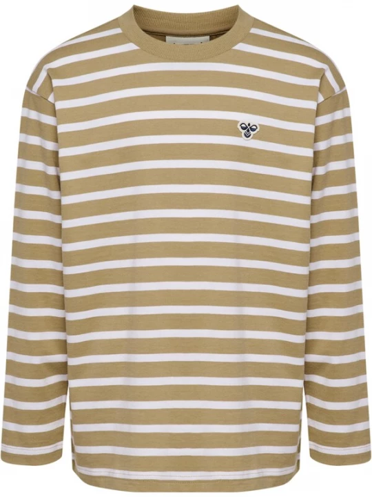 Foto van product Hummel Shirt donkerbeige / eierschaal