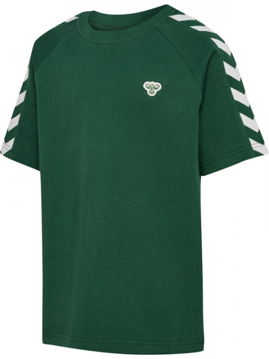 Foto van product Hummel Shirt donkergroen / wit