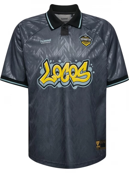 Foto van product Hummel Shirt geel / grijs / zwart