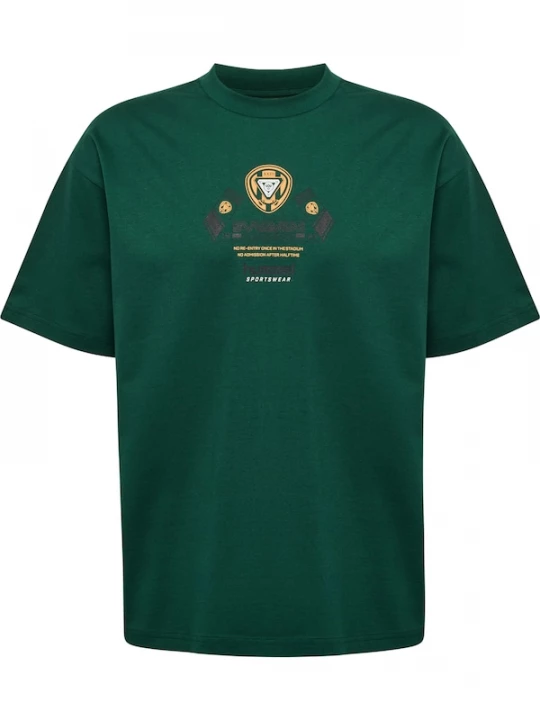 Foto van product Hummel Shirt geel / neongroen / wit