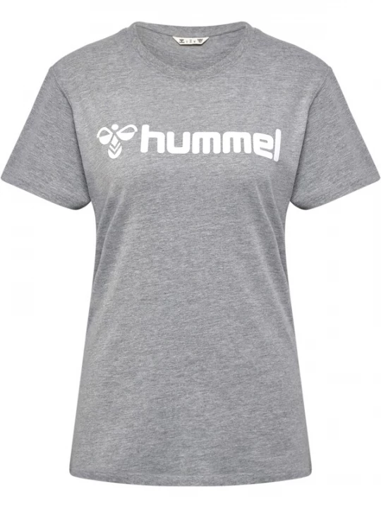 Foto van product Hummel Shirt 'Go 2.0' grijs gemêleerd / offwhite