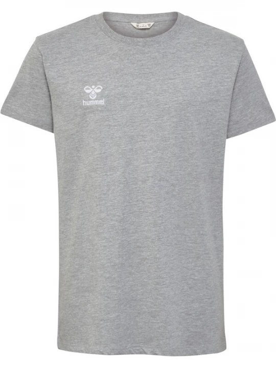 Foto van product Hummel Shirt 'Go 2.0' grijs gemêleerd / wit