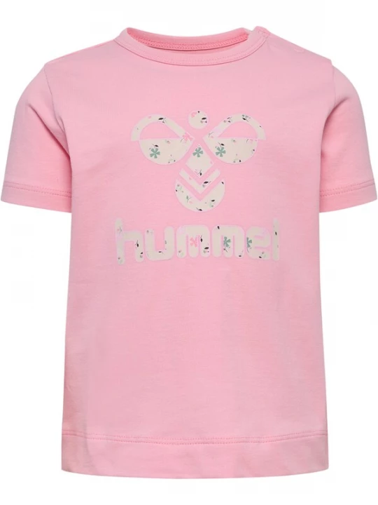 Foto van product Hummel Shirt 'Jocha' beige / groen / lichtroze / zwart