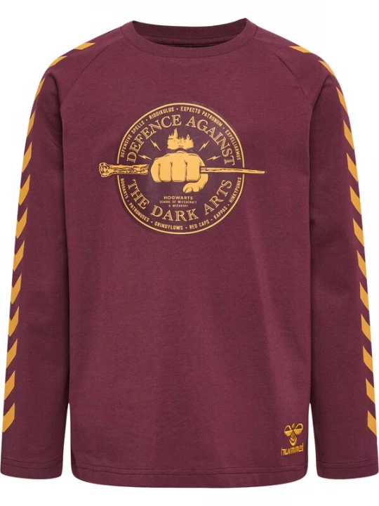 Foto van product Hummel Shirt kastanjebruin / geel