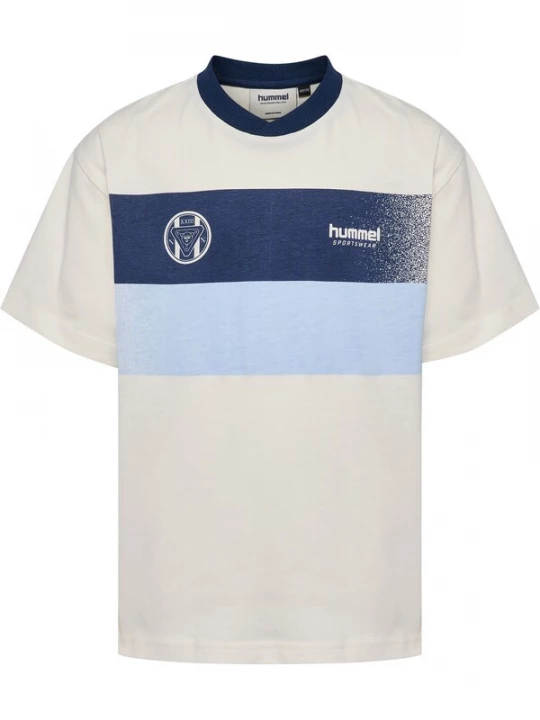 Foto van product Hummel Shirt lichtblauw / donkerblauw / wit