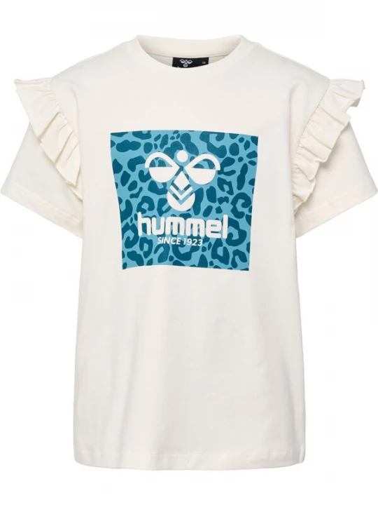 Foto van product Hummel Shirt lichtblauw / petrol / wit