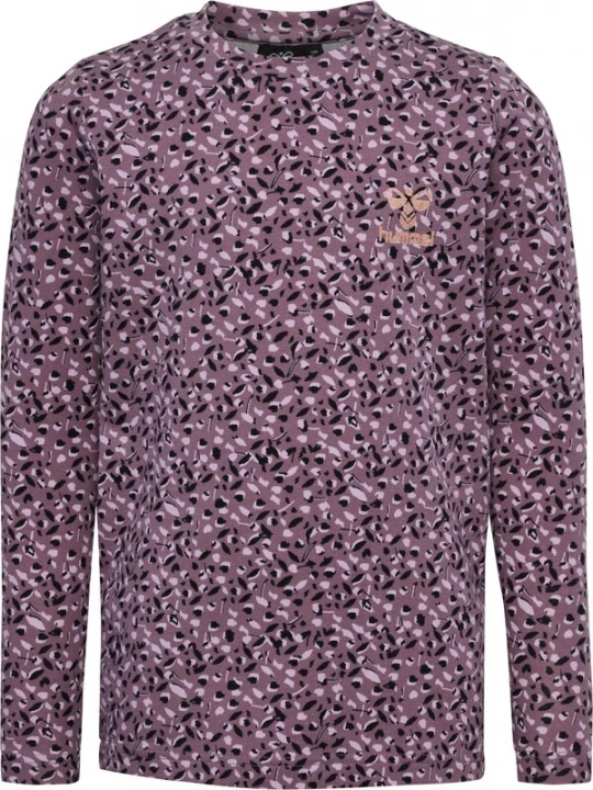 Foto van product Hummel Shirt lila / lichtlila / zwart