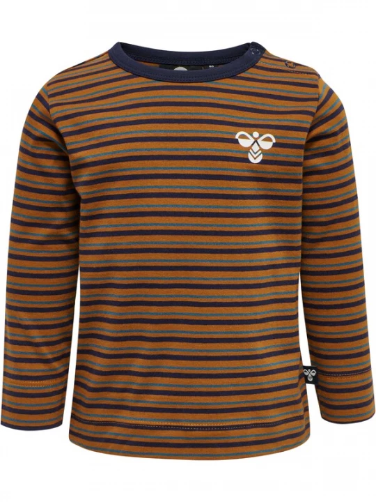 Foto van product Hummel Shirt marine / turquoise / sepia / grijs