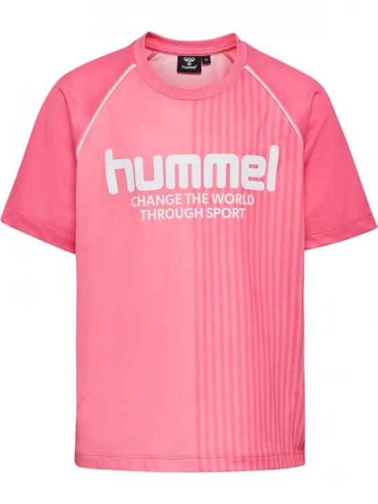 Foto van product Hummel Shirt 'MEXINE' pink / wit
