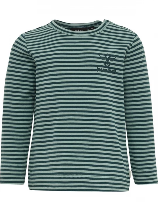 Foto van product Hummel Shirt mintgroen / donkergroen