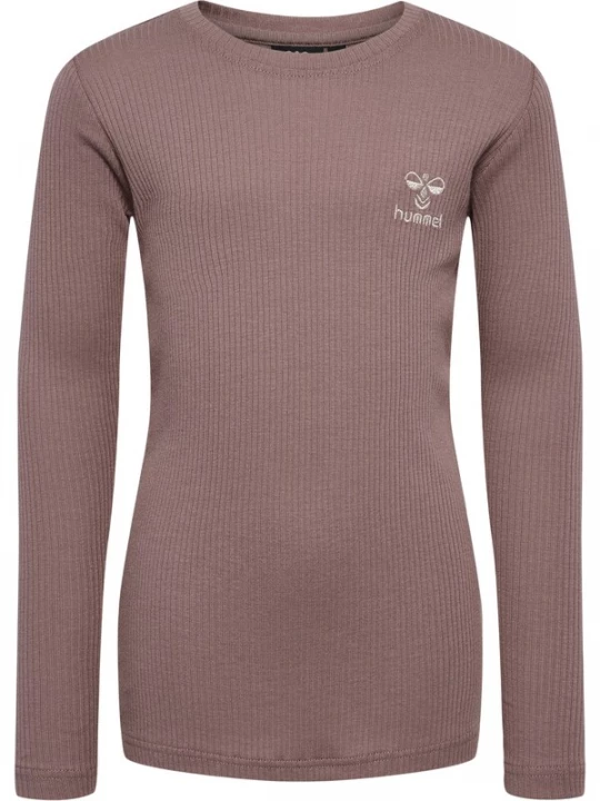 Foto van product Hummel Shirt mokka / grijs