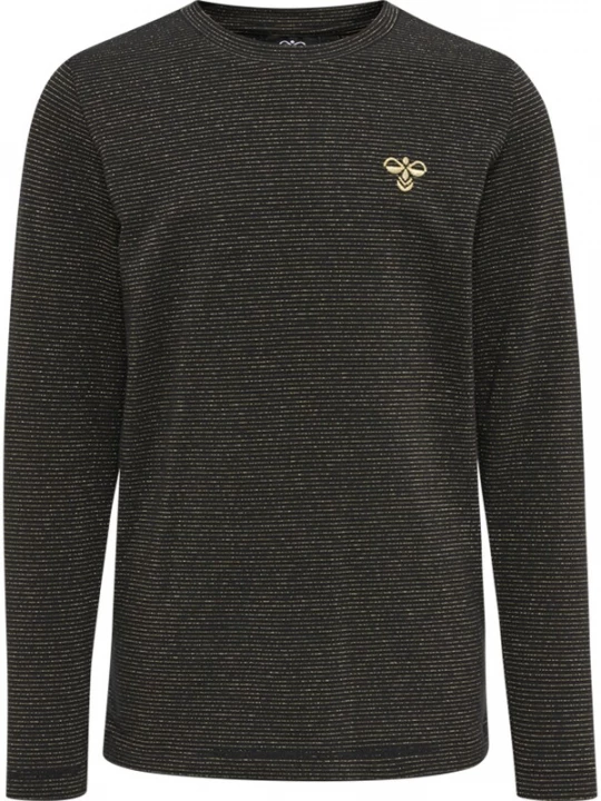 Foto van product Hummel Shirt mosterd / zwart