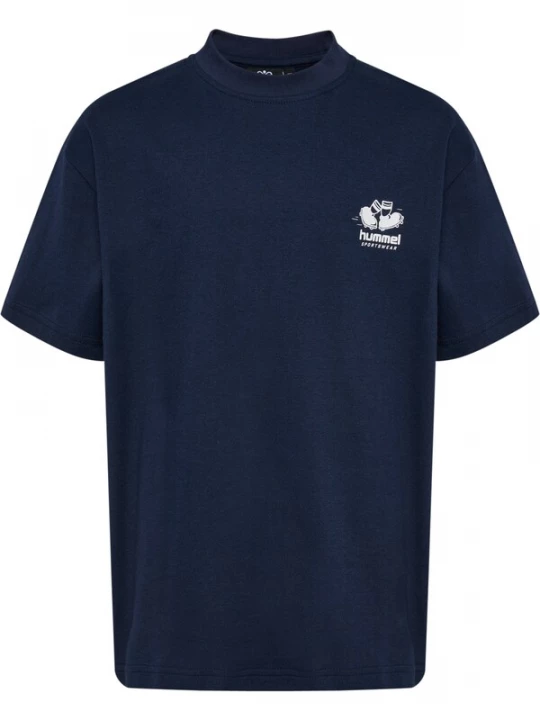 Foto van product Hummel Shirt nachtblauw / wit
