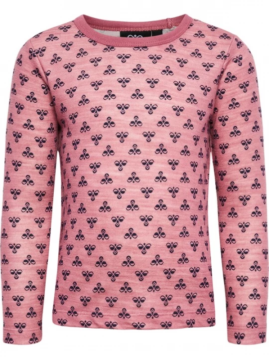 Foto van product Hummel Shirt navy / oudroze