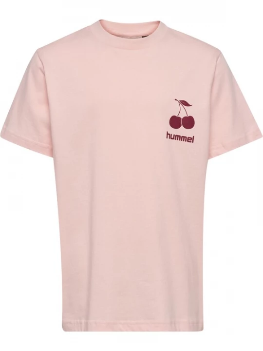 Foto van product Hummel Shirt pastelroze / donkerrood