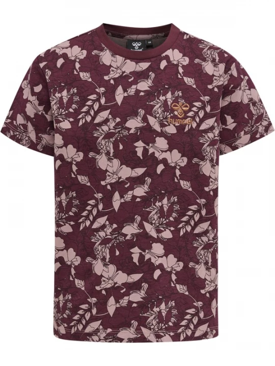 Foto van product Hummel Shirt pink / wijnrood