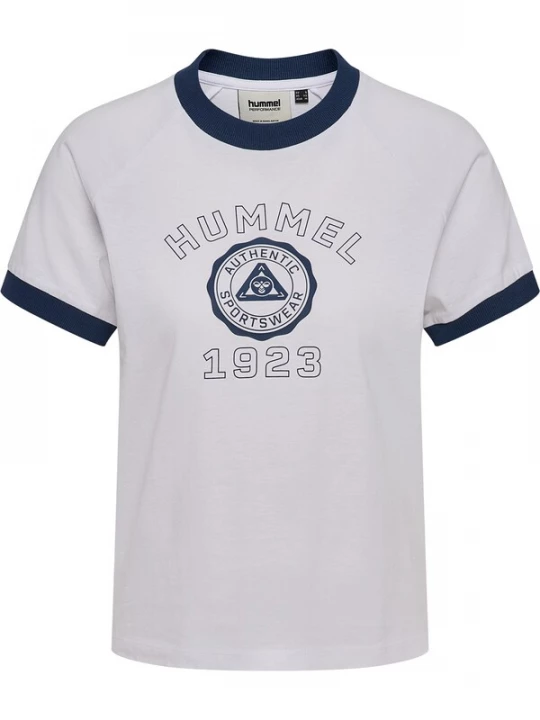 Foto van product Hummel Shirt 'Pulse' navy / wit
