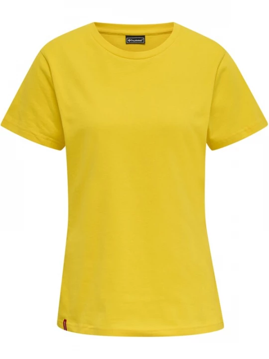 Foto van product Hummel Shirt 'Red' mosterd
