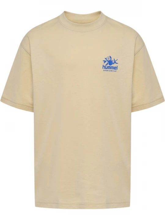 Foto van product Hummel Shirt 'Stadium' beige / kobaltblauw