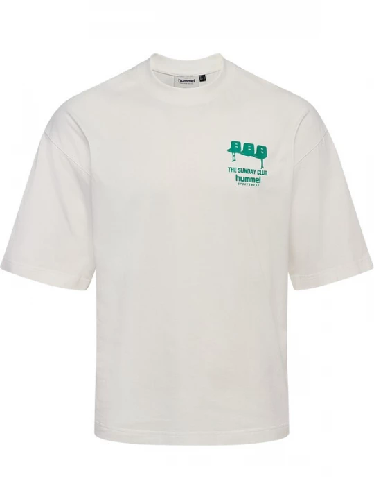 Foto van product Hummel Shirt 'Sunday' groen / wit
