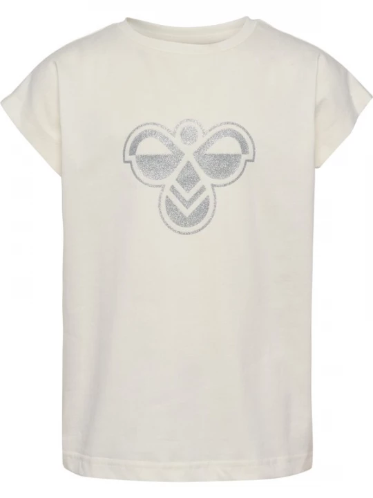 Foto van product Hummel Shirt zilver / offwhite