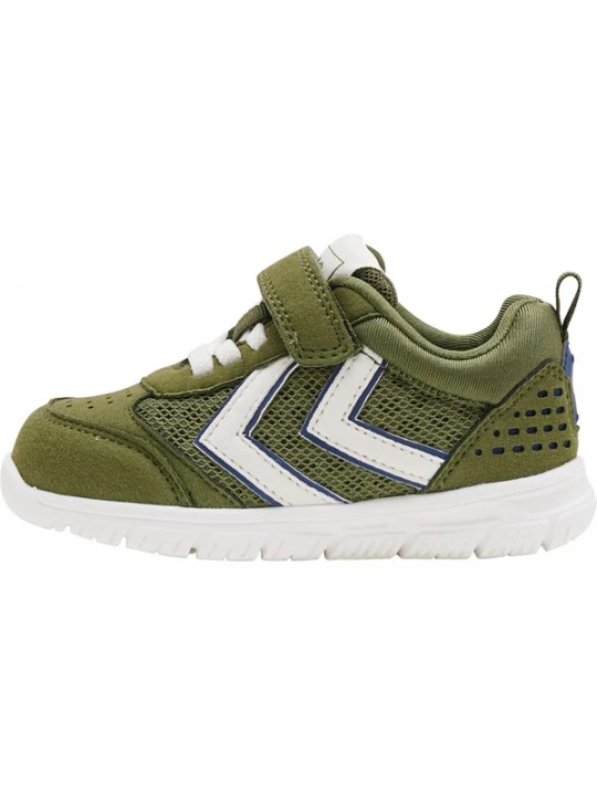 Foto van product Hummel Sneakers blauw / olijfgroen / wit