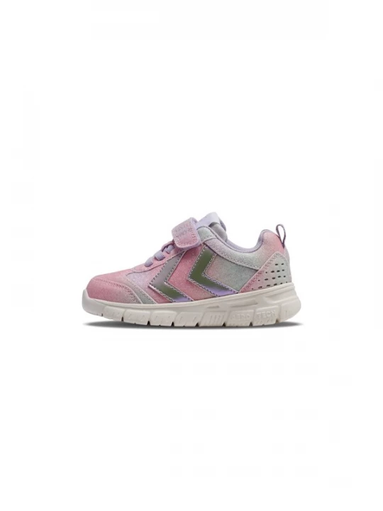 Foto van product Hummel Sneakers 'Crosslite Glitter Infant' grijs / lichtlila / pink