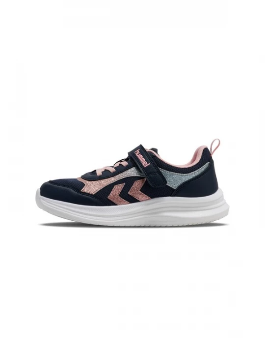 Foto van product Hummel Sneakers 'Glow' marine / kastanjebruin / lichtgroen / poederroze