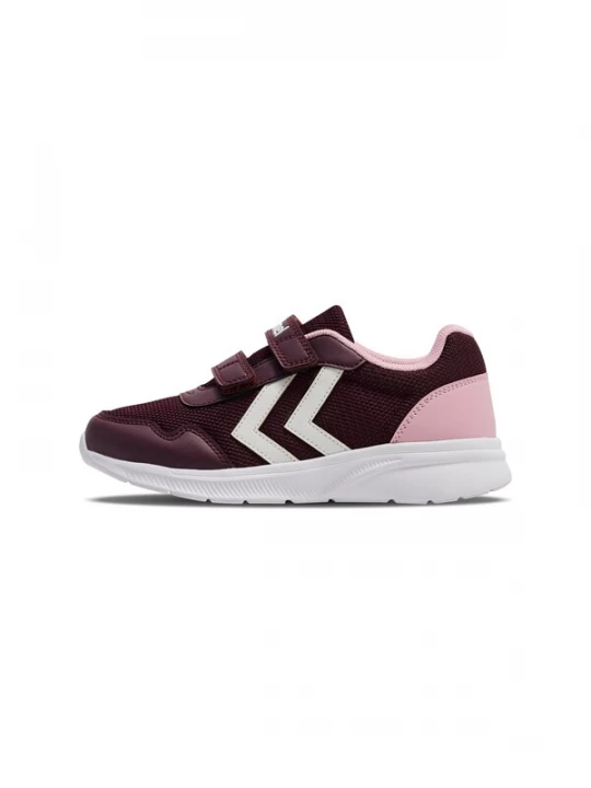 Foto van product Hummel Sneakers pink / wijnrood / wit