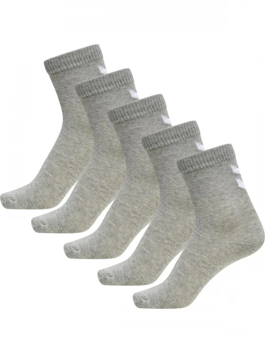 Foto van product Hummel Sokken 'Make My Day' grijs gemêleerd / wit