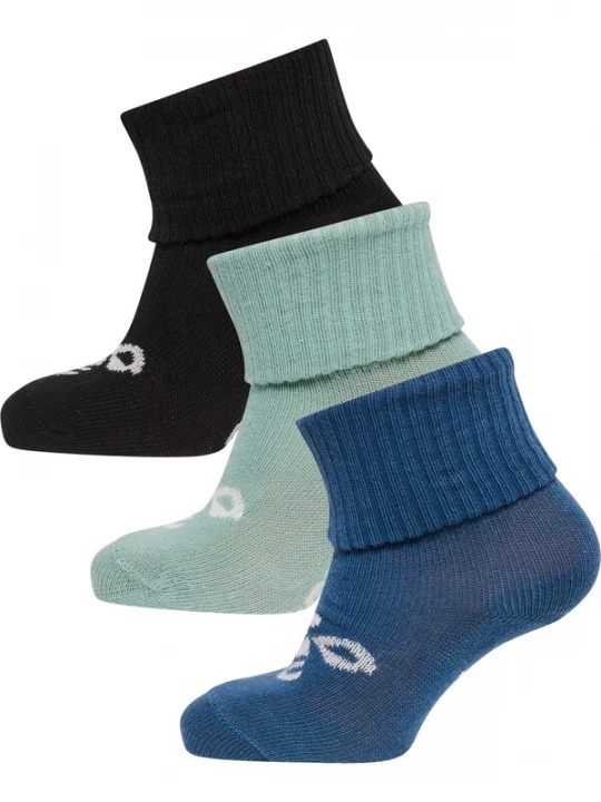 Foto van product Hummel Sokken 'Sora' navy / mintgroen / zwart / wit