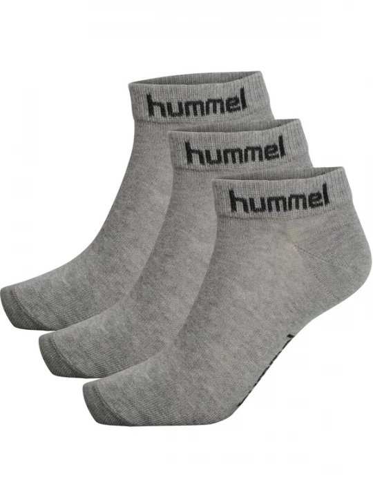 Foto van product Hummel Sokken 'Torno' grijs gemêleerd / wit