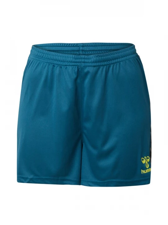 Foto van product Hummel Sportbroek 'Authentic' citroen / petrol / zwart / offwhite
