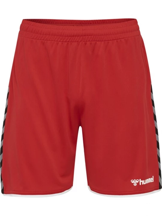Foto van product Hummel Sportbroek 'Authentic' grijs / knalrood / zwart / wit