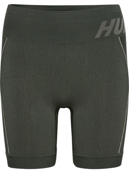 Foto van product Hummel Sportbroek 'CHRISTEL' grijs gemêleerd / donkergroen